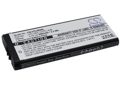 900mAh Battery - CS-UTL003SL / Li-ion / Volts: 3.7V