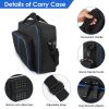 Portable Carrying Case for PS5 Digital Edition Console Controller Game Disc Accessories Travel Bag Shockproof Waterproof Handbag Shoulder Strap