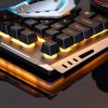 Premium Metal Gaming Keyboard and Mouse Set by Ninja Dragons V1X