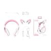 Cat Ear Headphones, 2.4G/Bluetooth Wireless Gaming Headset Stereo Gaming Headset