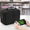 Portable Deluxe Carrying Case for Nintendo Switch Protected Travel Case with Rubberized Handle Shoulder Strap