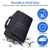 Portable Carrying Case for PS5 Digital Edition Console Controller Game Disc Accessories Travel Bag Shockproof Waterproof Handbag Shoulder Strap