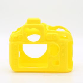 Silicone Case For D810 DSLR Camera (Color: Yellow)