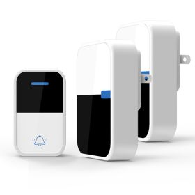 Self-generating Wireless Doorbell Home Long-distance New Beeper (Option: One Drag Two-US)