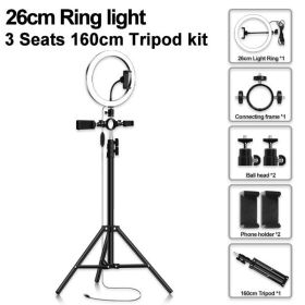 Compatible with Apple, led tripod multi-position fill light (Option: 9Style)