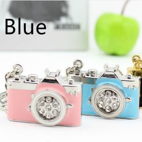 Metal Camera Style USB Flash Drive (Option: 16G-Blue)