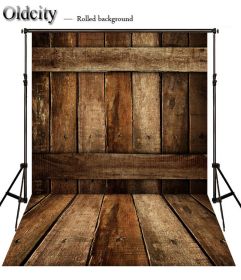 Export Photography Background Board Christmas Day Scene Layout Photo Studio 3D Wedding Background Wood Grain Plank (Option: D-150x210cm)