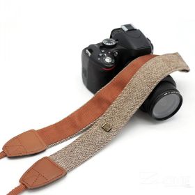 Liyingjia LYN Fashion Retro Nostalgic Strap Ethnic Style Shoulder Strap SLR Camera Accessories (Color: Brown)