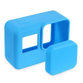 Silicone Protective Sleeve (Color: Blue)