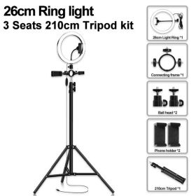 Compatible with Apple, led tripod multi-position fill light (Option: 12Style)