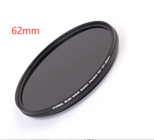 Japan adjustable light filter (Option: 62mm-Black)