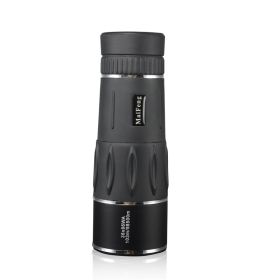 Small mobile phone camera telescope monocular (Color: Black)