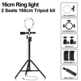 Compatible with Apple, led tripod multi-position fill light (Option: 7Style)