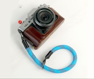 Image Resistant Camera Wrist Strap Thick Ring Deduction Micro Single Phase Machine Hand Rope (Color: Blue)