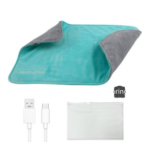 Graphene Intelligent Constant Temperature USB Heating Pad (Option: Emerald)