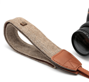 SLR digital camera strap (Color: Brown)