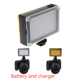 Portable photography light (Option: Battery and charger)