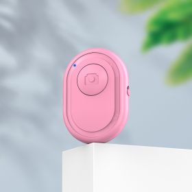 Wireless Bluetooth Remote Self-timer Photo Remote Control (Color: Pink)