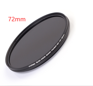 Japan adjustable light filter (Option: 72mm-Black)