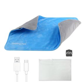 Graphene Intelligent Constant Temperature USB Heating Pad (Option: Sky Blue)