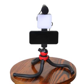 LED Mini Square Outdoor Pocket Light Tripod (Option: Octopus stand)