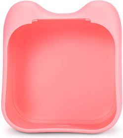 Mini Photo Portable Printer Silicone Case (Option: Cat ears pink)