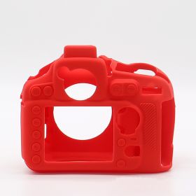 Silicone Case For D810 DSLR Camera (Color: Red)