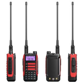 UV-16PLUSpro Walkie-talkie 10W High Power Outdoor Wireless (Option: Red-USB)