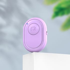 Wireless Bluetooth Remote Self-timer Photo Remote Control (Color: Purple)