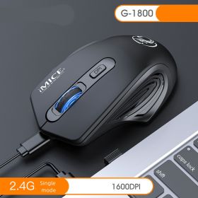 Silent Bluetooth 2.4G Wireless Mouse Charging (Option: Mute 2.4G single mode)