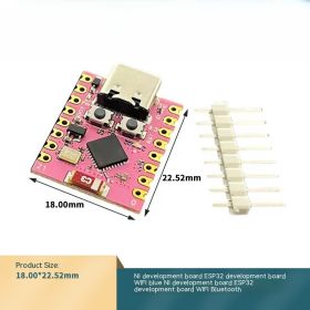 ESP32 SuperMini Development Board Black and Pink (Option: Pink-HW A69B-Industrial Grade)