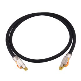 Double Shielded E-sports Household Computer Broadband Optical Fiber Network Jumper (Option: Class 8 Network Cable-1 M)