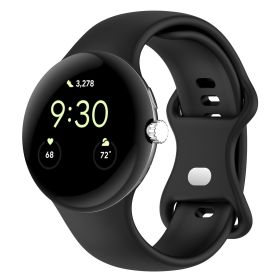 Applicable To Google Smart Watch Strap (Option: Black-Google Pixel Watch2)