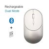 Bluetooth 5.1 2.4G Wireless Dual Mode Rechargeable Mouse Optical USB Gaming Computer Charing Mause New Arrival for Mac Ipad PC