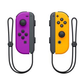 Wireless Switch Controller Joys Con Gamepad For Switch Control With Straps Dual Vibration Joysticks For Switch Joypad (Color: Purple yellow)