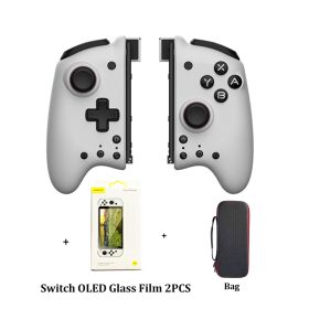 M6 Gemini Game Console Controller for Nintendo Switch Joypad Left Right Handle Grip for Nintend Switch OLED Gamepad (Color: Kit12)