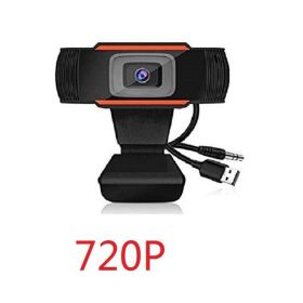 HD computer camera; video conference; online teaching live broadcast; 1080P mini USB camera; webcam (colour: 720P camera)