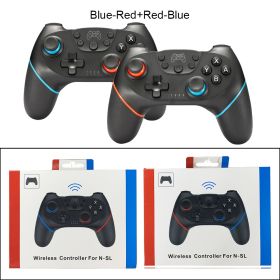 Compatible Nintendo Switch Controller Wireless Bluetooth Gamepads For Nintendo Switch Pro OLED Console Control Joystick (Color: 2PC With  BOX)