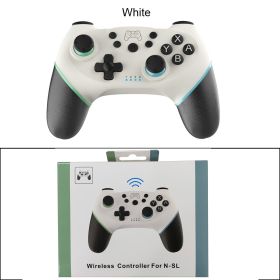 Compatible Nintendo Switch Controller Wireless Bluetooth Gamepads For Nintendo Switch Pro OLED Console Control Joystick (Color: White With BOX)