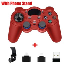 2.4 G Controller Gamepad Android Wireless Joystick Joypad with OTG Converter For PS3/Smart Phone For Tablet PC Smart TV Box (Color: 5)