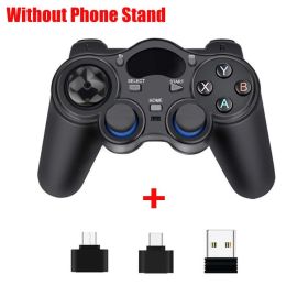 2.4 G Controller Gamepad Android Wireless Joystick Joypad with OTG Converter For PS3/Smart Phone For Tablet PC Smart TV Box (Color: 1)