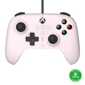 Ultimate Wired Controller for Xbox Series; Series S; X; Xbox One; Windows 10; 11 (Color: Pastel Pink)