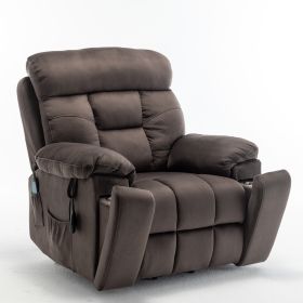 Recliners Lift Chair Relax Sofa Chair Livingroom Furniture Living Room Power Electric Reclining for Elderly (Color: as pic)