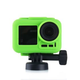 Suitable For Motion Camera Border Silicone Case (Color: Green)